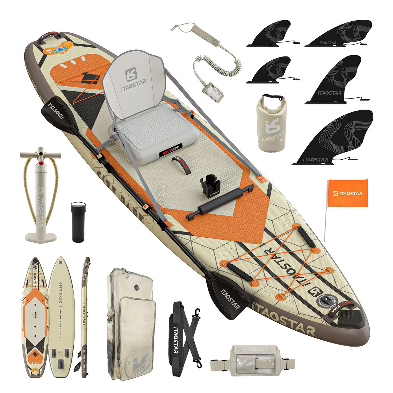 پدل برد iTAOSTAR سری CITY PARK کد C03B